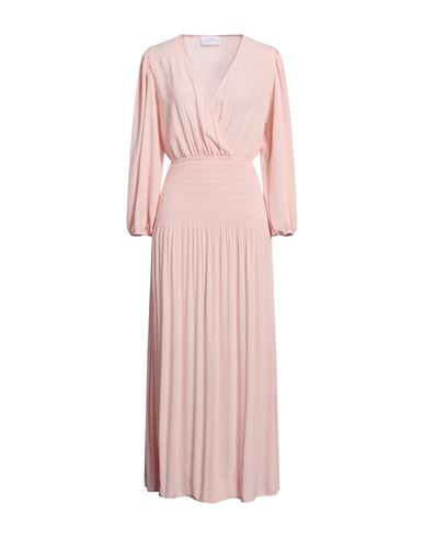 Soallure Woman Long Dress Light Pink Size 10 Polyester