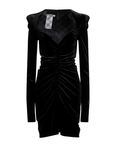 Philosophy Di Lorenzo Serafini Woman Mini Dress Black Size 8 Polyester, Elastane, Polyamide