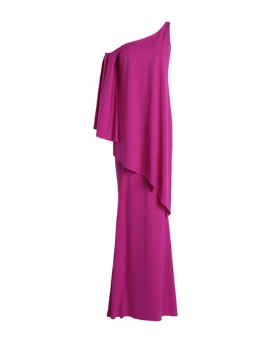 Chiara Boni La Petite Robe Woman Long Dress Fuchsia Size 4 Polyamide, Elastane In Pink