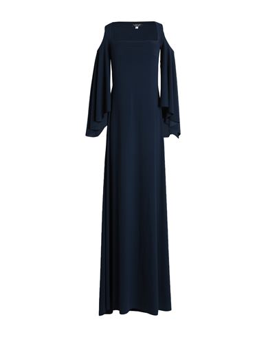 Chiara Boni La Petite Robe Woman Long Dress Midnight Blue Size 4 Polyamide, Elastane