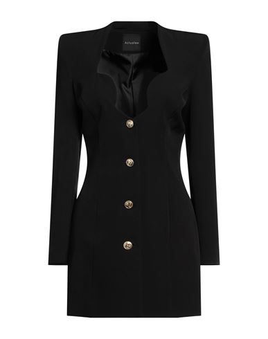 Actualee Woman Mini Dress Black Size 6 Polyester, Elastane