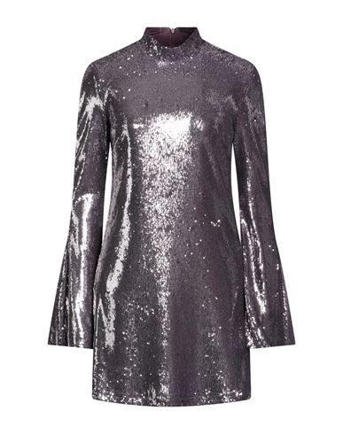 Aniye By Woman Mini Dress Purple Size 6 Polyester, Polyamide