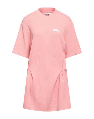 Reina Olga Woman Mini Dress Pastel Pink Size M/l Cotton