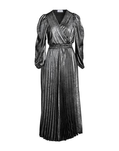 Soallure Woman Midi Dress Black Size 8 Polyester