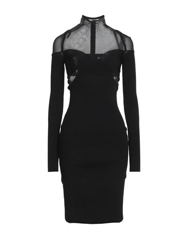 Nensi Dojaka Woman Midi Dress Black Size M Viscose, Polyester, Polyamide