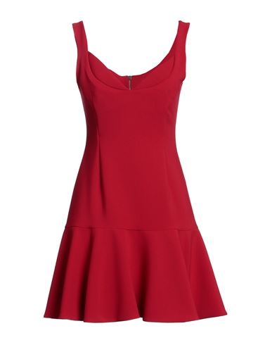 Nora Barth Woman Short Dress Red Size 8 Polyester