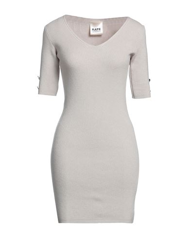 Kate By Laltramoda Woman Mini Dress Beige Size S Viscose, Polyester, Polyamide