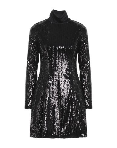 Boutique De La Femme Woman Mini Dress Black Size S/m Polyester, Elastane