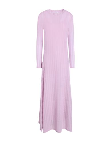 Topshop Woman Maxi Dress Lilac Size L Polyester, Elastane In Purple
