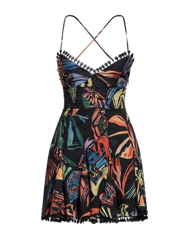 Shop Charo Ruiz Ibiza Woman Mini Dress Black Size S Cotton, Polyester