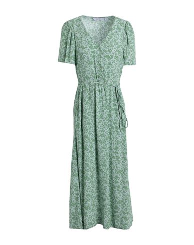 Other Stories &  Woman Midi Dress Sage Green Size 10 Ecovero Viscose