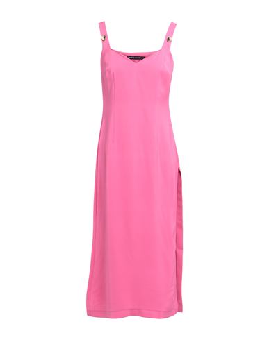 Marco Rambaldi Woman Midi Dress Fuchsia Size L Viscose, Elastane In Pink