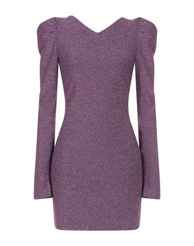 Aniye By Woman Mini Dress Mauve Size 8 Viscose, Polyester, Polyamide, Elastane In Purple