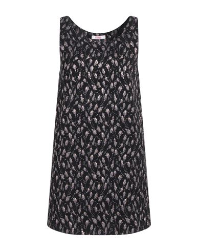 Blugirl Blumarine Woman Mini Dress Black Size 8 Polyester, Cotton, Elastane