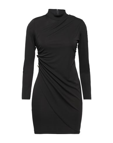 Fly Girl Woman Mini Dress Black Size L Polyester, Elastane