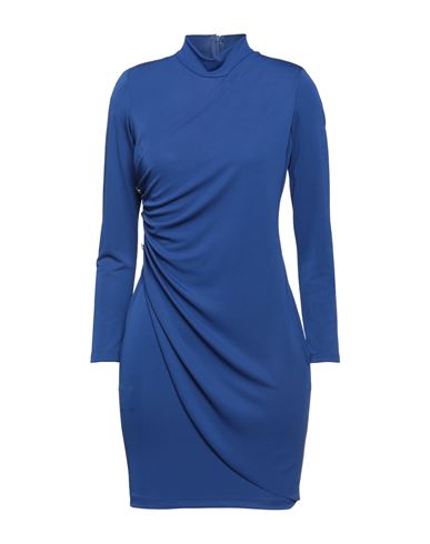 Fly Girl Woman Mini Dress Bright Blue Size S Polyester, Elastane