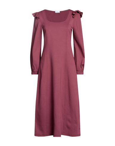 Sfizio Woman Midi Dress Magenta Size 6 Viscose, Nylon, Elastane