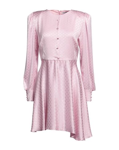 Maria Vittoria Paolillo Mvp Woman Mini Dress Pink Size 6 Viscose, Elastane