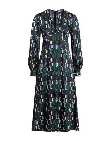 Kaos Woman Midi Dress Dark Green Size 12 Polyester