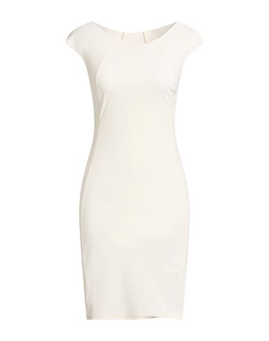 Patrizia Pepe Woman Mini Dress Off White Size 0 Polyamide, Elastane