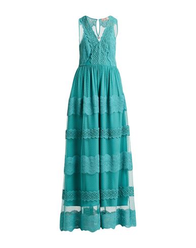 Vestido largo Mujer Verde agua profundo 34,36,38,40 Mujer