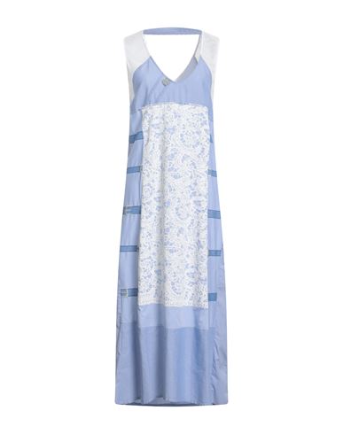 Elisa Cavaletti By Daniela Dallavalle Woman Midi Dress Light Blue Size S Cotton