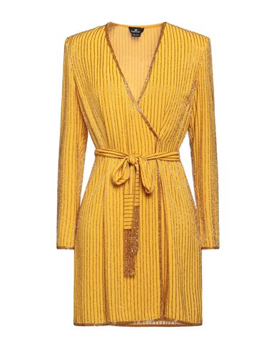 Elisabetta Franchi Short Dresses In Yellow