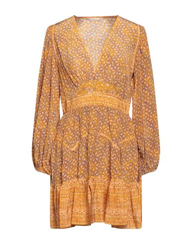 Ulla Johnson Woman Short Dress Mandarin Size 6 Silk