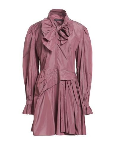 Alberta Ferretti Woman Mini Dress Mauve Size 8 Polyester, Silk In Purple