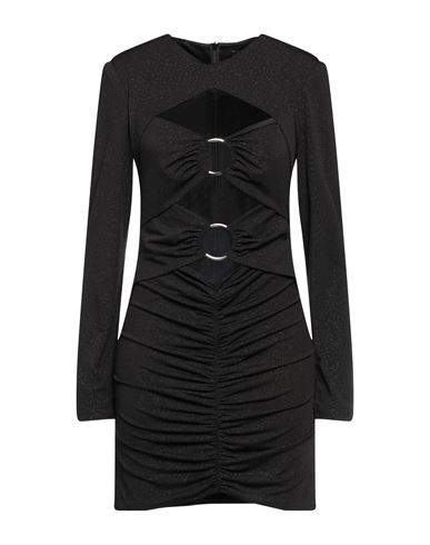 Actualee Woman Short Dress Black Size 8 Polyester, Elastane