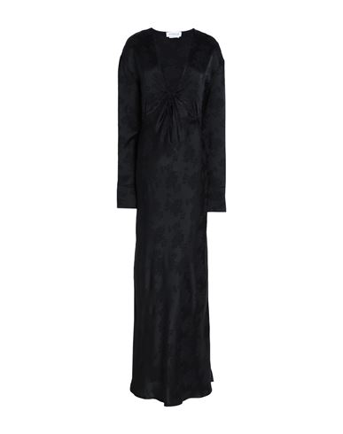 Cinqrue Woman Maxi Dress Black Size Xs Acetate, Viscose