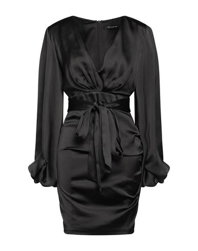 Shop Actualee Woman Mini Dress Black Size 10 Polyester