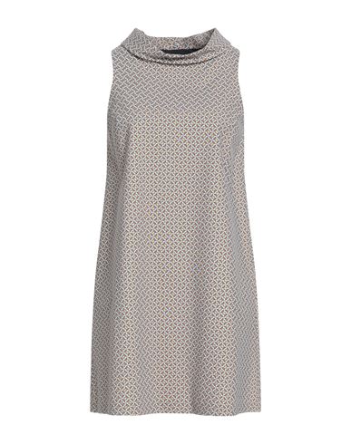 Rrd Woman Mini Dress Light Grey Size 8 Polyamide, Elastane