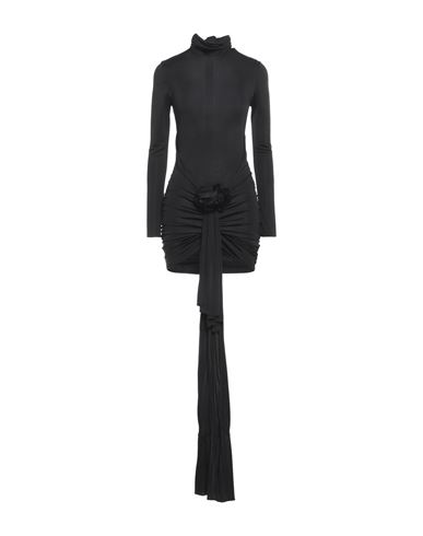 Saint Laurent Woman Short Dress Black Size 4 Viscose