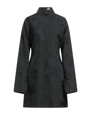 Rohe Róhe Woman Mini Dress Black Size 8 Viscose, Polyester