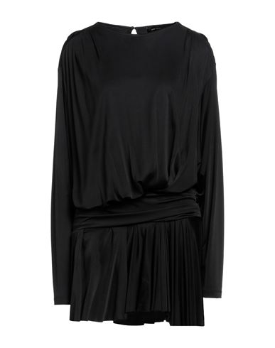 Isabel Marant Woman Mini Dress Black Size 6 Viscose, Silk