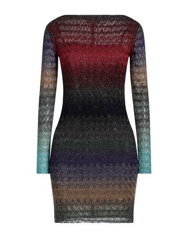 Missoni Woman Mini Dress Garnet Size 8 Polyester, Elastane In Red