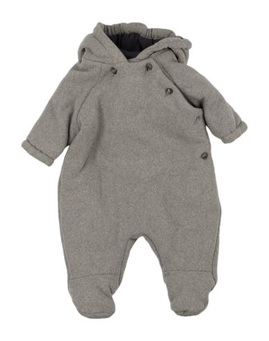 Douuod Newborn Boy Baby Jumpsuits & Overalls Grey Size 3 Cotton, Acrylic, Synthetic Fibers, Viscose,