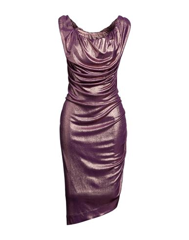 Vestido midi Mujer Malva L,M,S Mujer