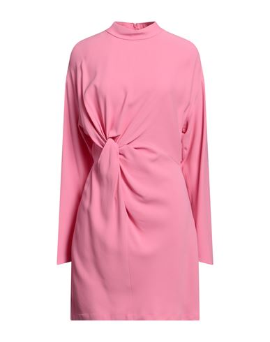 Erika Cavallini Woman Mini Dress Pink Size 6 Viscose, Acetate