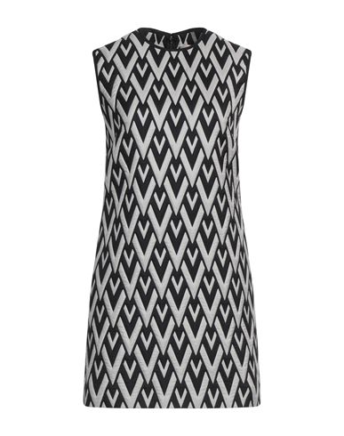 Valentino Garavani Woman Mini Dress Black Size 6 Polyester, Cotton