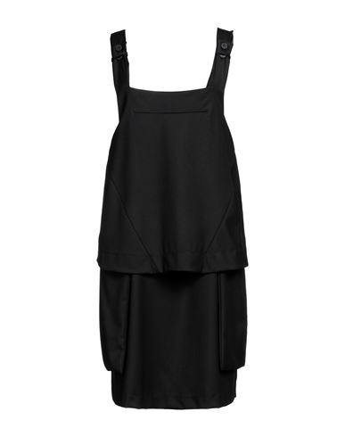+ - Uguale Woman Midi Dress Black Size L Polyester, Viscose, Elastane