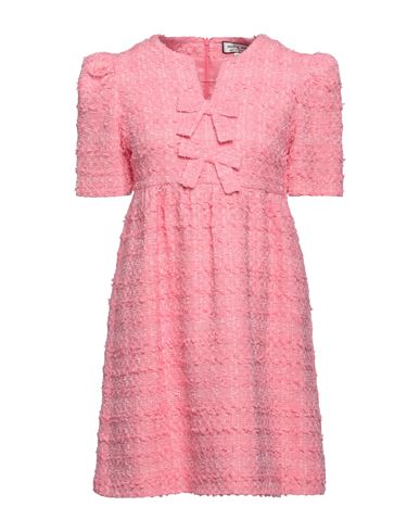 Paul & Joe Woman Short Dress Pink Size 8 Cotton, Polyamide