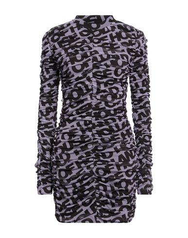House Of Holland Woman Mini Dress Light Purple Size L Polyester, Elastane