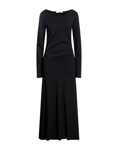 Dorothee Schumacher Woman Maxi Dress Black Size 3 Viscose, Polyamide, Elastane