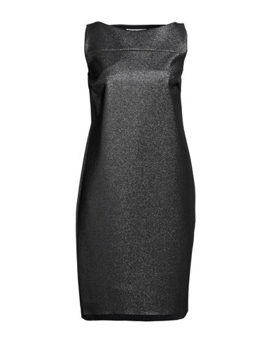 Chiara Boni La Petite Robe Woman Midi Dress Black Size 8 Polyamide, Elastane, Lurex