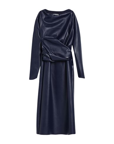 Chiara Boni La Petite Robe Woman Midi Dress Midnight Blue Size 8 Polyamide, Elastane