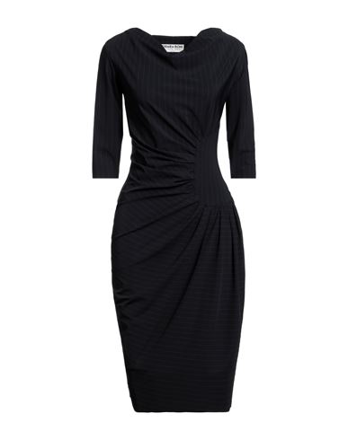 Chiara Boni La Petite Robe Woman Midi Dress Black Size 4 Polyamide, Elastane