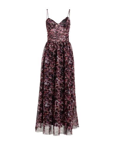 Rebel Queen Woman Long Dress Mauve Size S Polyester, Elastane In Purple