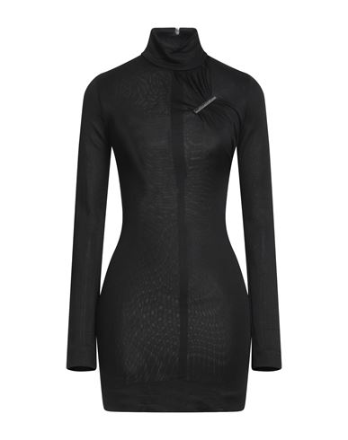 Alyx 1017  9sm Woman Mini Dress Black Size 4 Viscose, Elastane